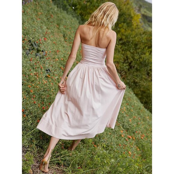 FREE PEOPLE Onda Tube Midi / Pink Nectar - Picture 2 of 8